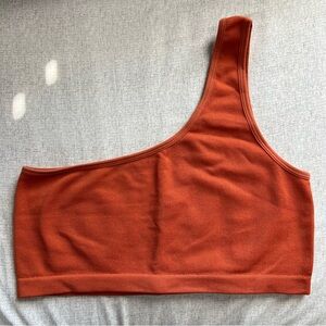 Seamless One-Shoulder Asymmetrical Bralette